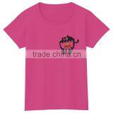 OEM Servece Cute Monster and Cake Heart Design for Girls Cotton Tshirt thumbnail-5