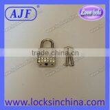Mini Decorative Padlocks With Rhinestone for Wedding