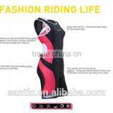 Santic Triathlon Skinsuit Women Singlet Skin Cycling Padded Tri Suit Clothing thumbnail-4