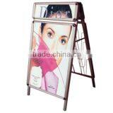 2015 Promotion Double-side Poster Stand With Header