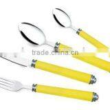 Flatware Set With Plastic Handle T068
