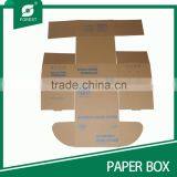 HIGH QUALITY FACTORY SALE BROWN KRAFT PAPER PACKAGING BOX thumbnail-3