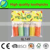 Disposable Wholesale Party Nature Bamboo Toothpicks thumbnail-1