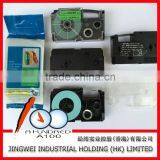 Compatible XR-12GN Black on Green 12mm Tape Cartridge for Casio Printer Tape