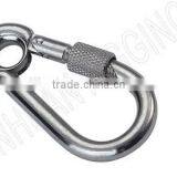 STAINLESS STEEL SNAP HOOK WITH EYELET AND SCREW