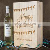 Popular Wooden Wine Gift Box Canton Fair 2015