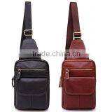 Hot Selling Genuine Leather Sing Style Wholesale Gym Bag For Men