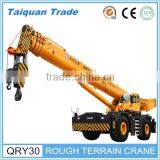 New 30 ton truck crane Type QRY30 Rough Terrain Crane