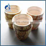 New Imitated Stone Style Finsh Flower Pot With Flamble Glazed Ceramic thumbnail-3