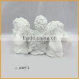 Three Resin Christmas Angel With Tealight Holder for Sale