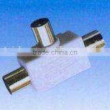 2 Way CATV Splitter White Color ABS Material Rohs Comliant