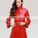 Genuine Leather Dress for Ladies , Ladies Dresses for Girls , Woman Original Leather Dress , Black Leather Dress for Ladies thumbnail-3