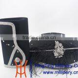Fashion Ladies Special Occasion Hats Matching With Purse Wholesale