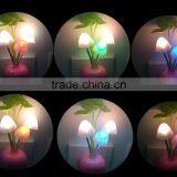 EU US Plug Electric Induction Dream Mushroom Fungus Lamp 3 LEDs Nightlight Bulb LED RGB Breathing Night Lights thumbnail-2