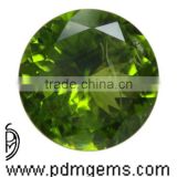 Peridot Round Cut Faceted For Engagement Rings From Wholesaler