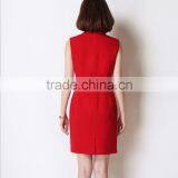 2016 Summer Long Patter Profeshional Dress For Women V-neck thumbnail-2