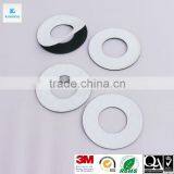 Black Round Adhesive PET Gasket
