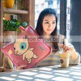 Lovely Cartoon 12 Zodiac Sign Animal Style Office Car TV Children 1x1.5m Plush 2 in 2 Set Sleeping Folding Pillow Blanket