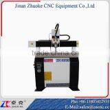 Hybird Servo Motor Small CNC Router Machine For Aluminum Copper Wood ZK-6090 With Wireless Handwheel Mach3 Control System