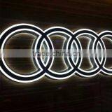 Outdoor Light up Letters Backlit Acrylic Led Channel Letters 3D Backlit Letter Sign