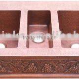 Hand Made Copper Sink thumbnail-1