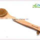 Natural Long Wood Massager Bath Shower Back Spa Scrubber Wooden Body Brush thumbnail-5