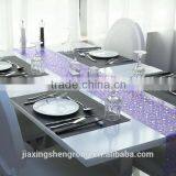 Romantic Purple Dining Table Runner