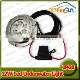 High Quality IP68 100% Waterproof 12w Underwatr Light for Boat
