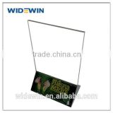 Hot selling clear acrylic table menu holder,table stand