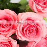 Garden Supplies Artificial Real Touch Rose Flower for Home Decor thumbnail-4