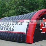 inflatable tunnel for sport entry, can print your logo F9014