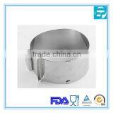 Stainless Steel Cake Mousse Mould Cake Bakeware Adjustable Setting Ring