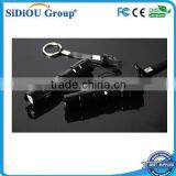Led Keychain Waterproof Flashlight Zoom Flashlight