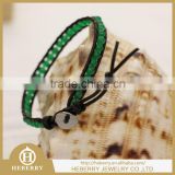 wholesale crystal open end bangle braclet natural dot bracelet