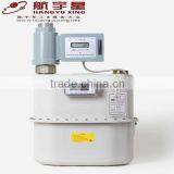 Industrial IC Card Prepaid Steel Case Digital Diaphragm Gas Meter G16