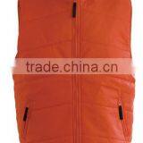 Mens Red Nylon Warmer Vest for Promotion