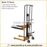 PJ Manual Mini Fork Stacker With Adjustable Fork thumbnail-1