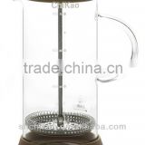 stainless steel glass teamaker