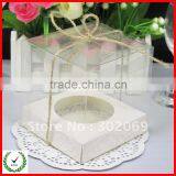 Clear Plastic Cupcake Boxes Packaging, Transparent Souvenir Plastic Packaging Box