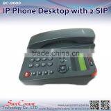 SC-2002PE 1 Wan 1 Lan 2 Sip Lines IP Phone With PoE thumbnail-5