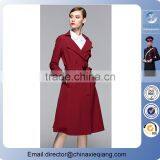 2016 Fashion Ladies Retor Trench Coat Winter Coat for Women thumbnail-3