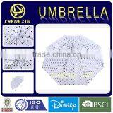 Hot Sale High Quality Adult Poe Umbrella With Dot Printing