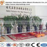 Hot Dipped Galvanized Round Pipe Frame Australia Welded Wire Mesh Temporary Fence