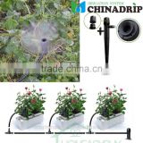 001 Adjustable Water Flow Irrigation Drippers on Stake Emitter Drip System