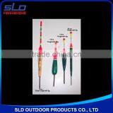 Wooden Fishing Float Set 4pcs Different Size in Blister thumbnail-1