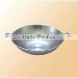 Commercial Three-ply Copper Double Holder Small Food Cook Wok thumbnail-1