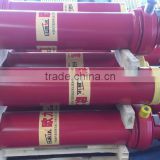 multistages single acting tipper dump truck hydraulic cylinder