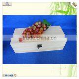 Small Custom Unfinished Rustic Hinged Wooden Box thumbnail-5