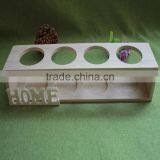 Antique Color Finishing Function of Wooden Test Tube Rack for Sale thumbnail-2