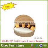 2016 Modern Rattan Hotel Furniture Daybed Sectional Sofa Bed thumbnail-2